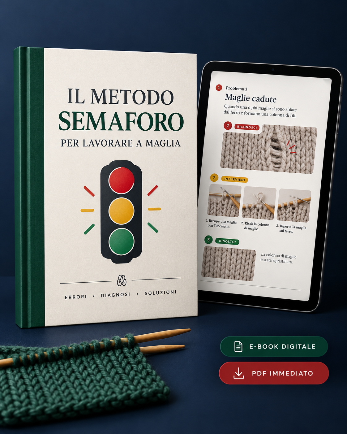 Il Metodo Semaforo per Lavorare a Maglia
