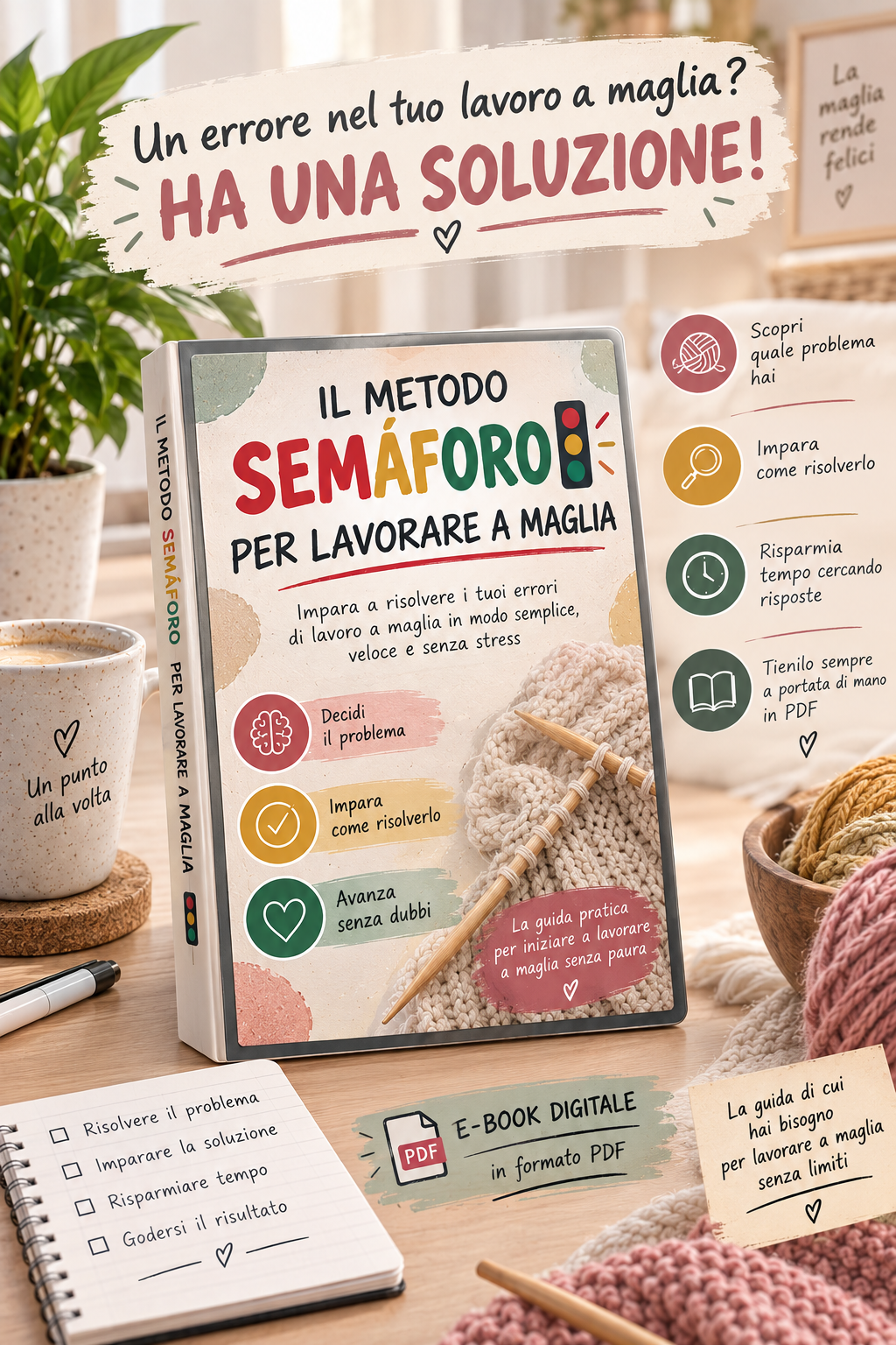Il Metodo Semaforo per Lavorare a Maglia