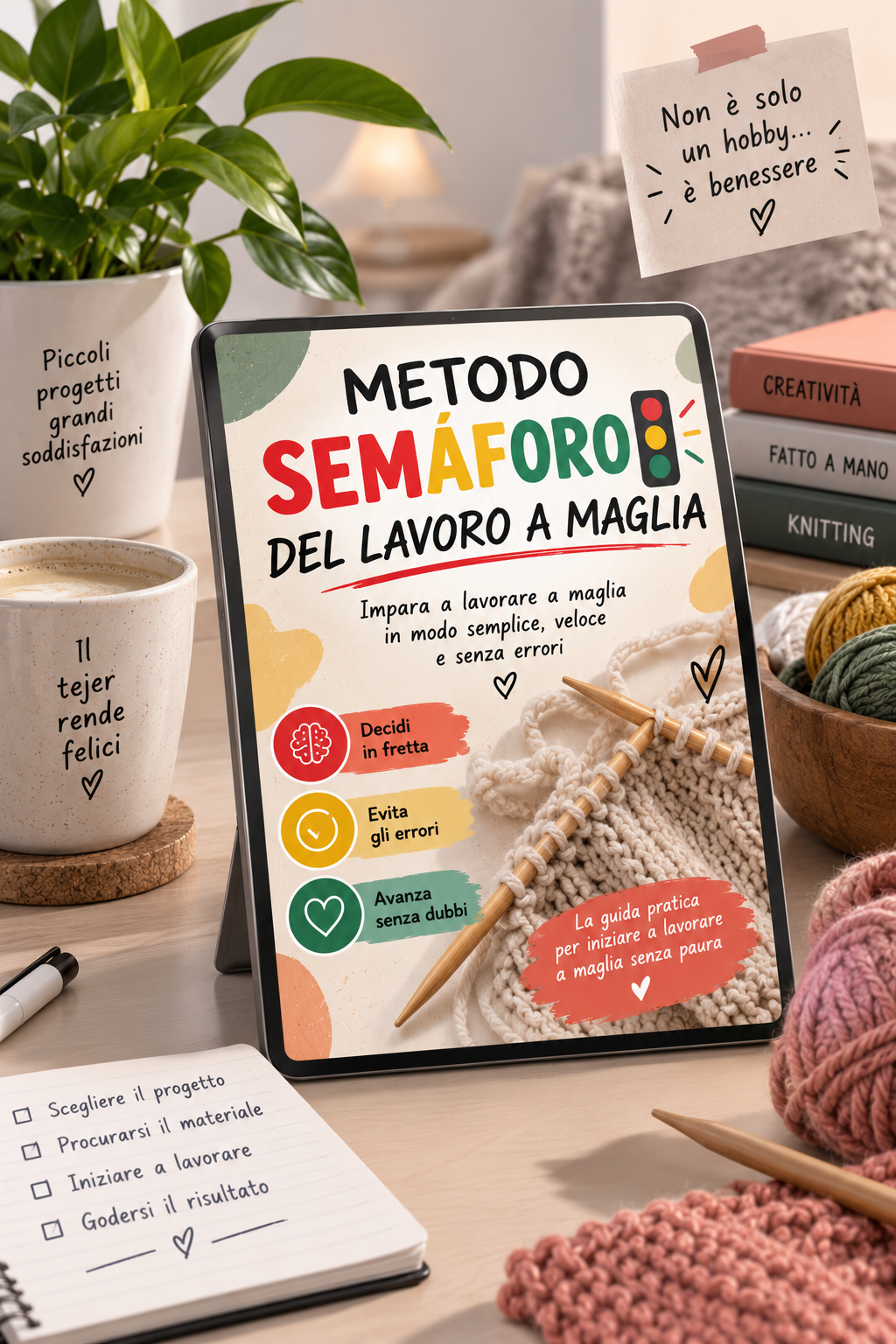 Il Metodo Semaforo per Lavorare a Maglia